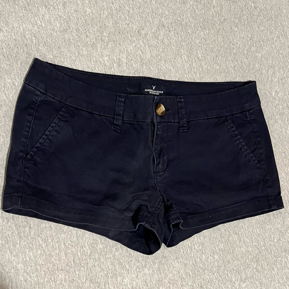 NWOT- American Eagle- blue shorts- Size 4
